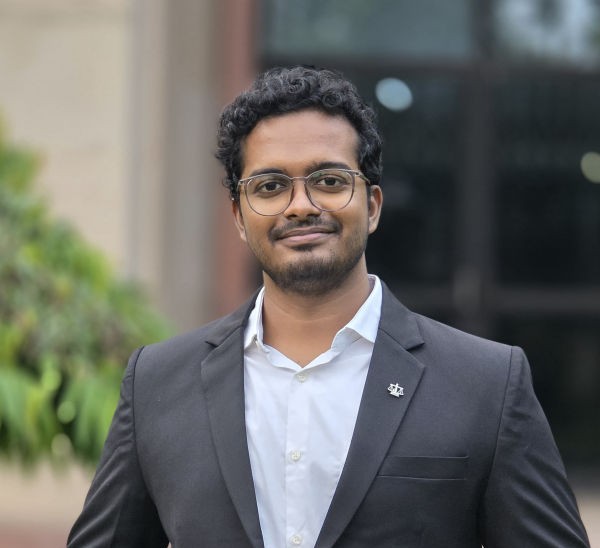 Portrait of Nimal Farhan Aripurath, maritime law writer and LL.B. (Hons.) candidate at IIT Kharagpur